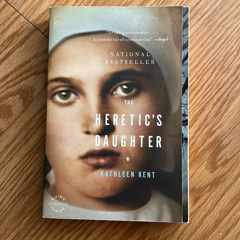 National best seller “the heretic’s daughter”